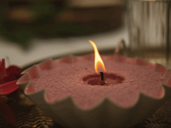 Ambiance Powder Candle 500 gram (gekleurd) - Afbeelding 3